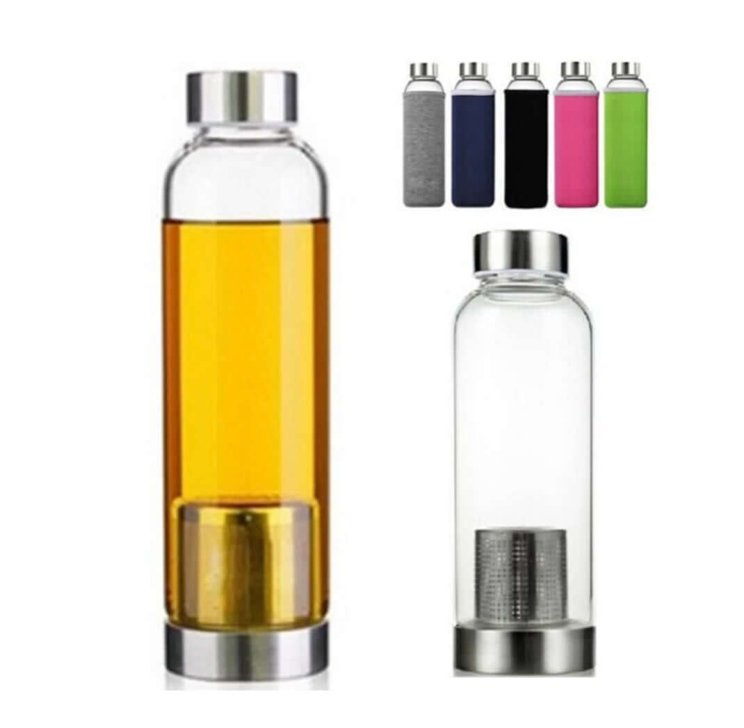 Bouteille infuseur rose