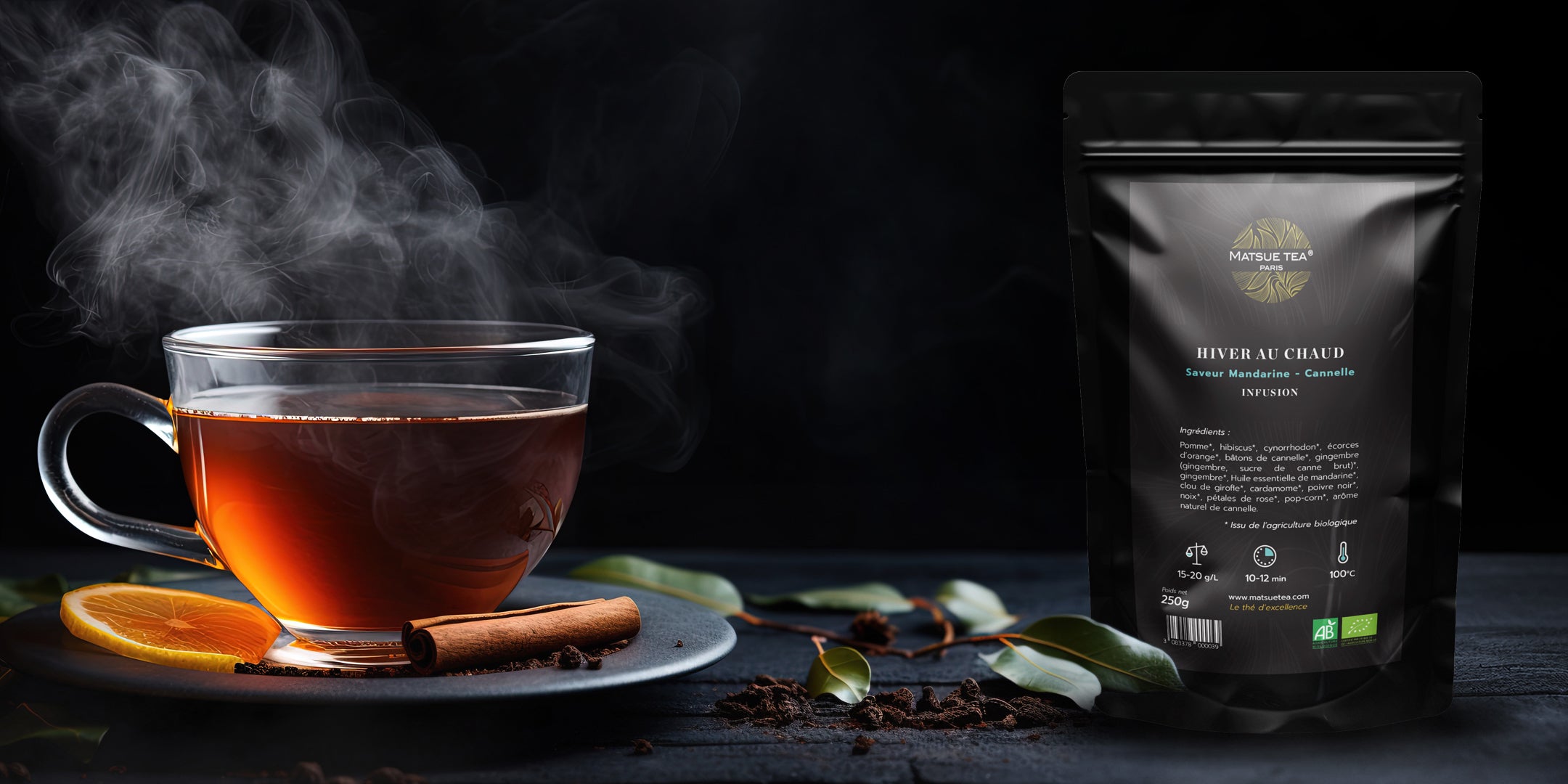 Chai thé noir  Thés & Traditions