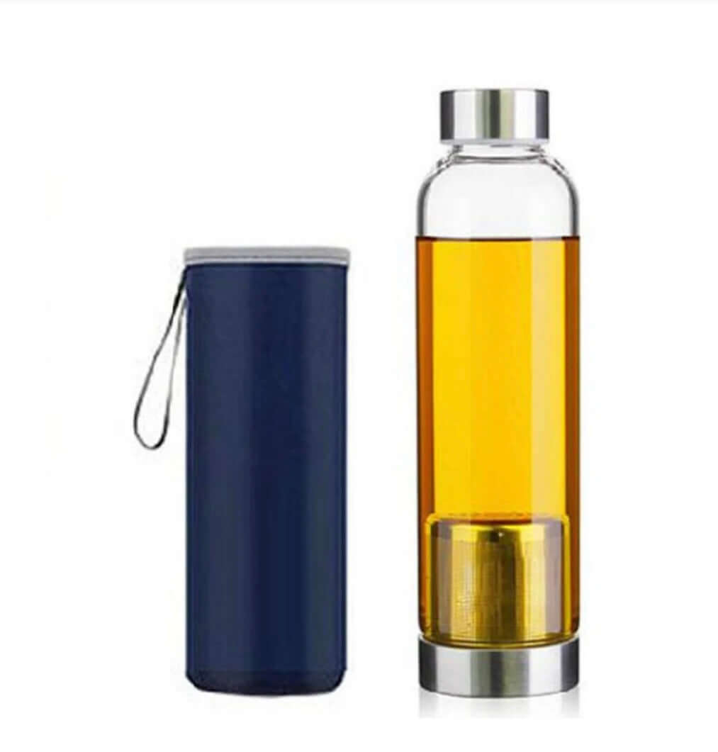 Green infuser bottle